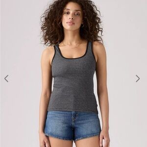 Levi's Essential Rib Tank Top Size Medium